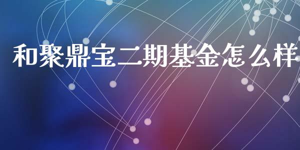 和聚鼎宝二期基金怎么样_https://wap.lcpcjs.com_外汇市场_第1张