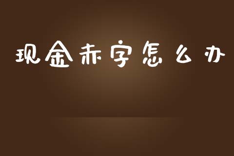 现金赤字怎么办_https://wap.lcpcjs.com_外汇市场_第1张