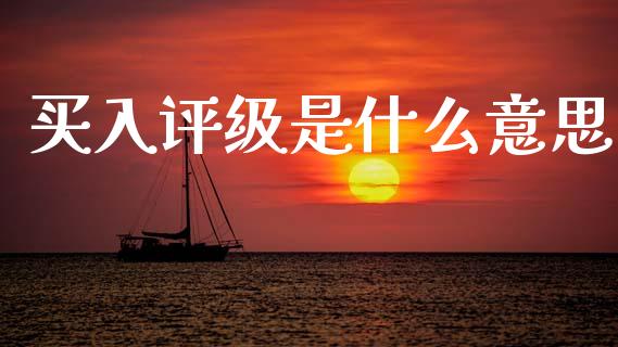 买入评级是什么意思_https://wap.lcpcjs.com_外汇市场_第1张