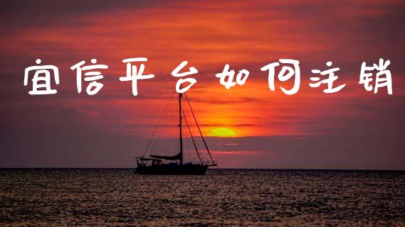 宜信平台如何注销_https://wap.lcpcjs.com_全球经济_第1张