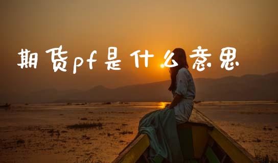 期货pf是什么意思_https://wap.lcpcjs.com_全球经济_第1张