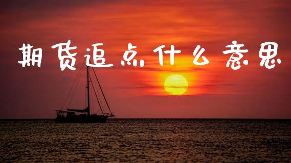期货追点什么意思_https://wap.lcpcjs.com_全球经济_第1张