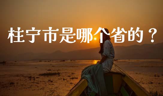 柱宁市是哪个省的？_https://wap.lcpcjs.com_全球经济_第1张