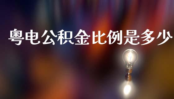 粤电公积金比例是多少_https://wap.lcpcjs.com_全球经济_第1张