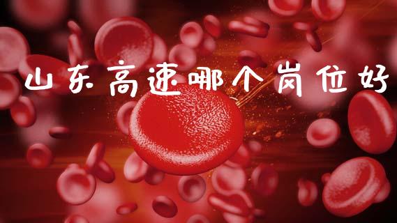山东高速哪个岗位好_https://wap.lcpcjs.com_股港行情_第1张