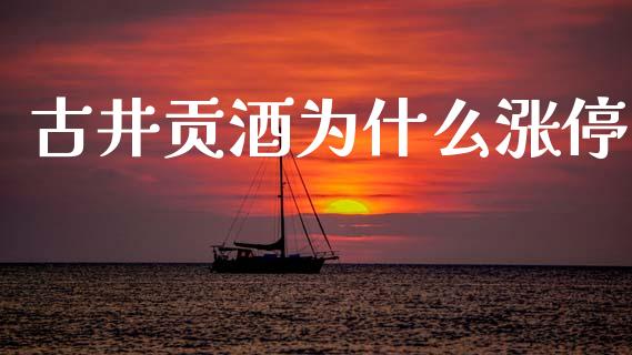 古井贡酒为什么涨停_https://wap.lcpcjs.com_美股行情_第1张