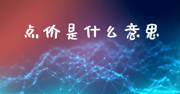 点价是什么意思_https://wap.lcpcjs.com_外汇市场_第1张