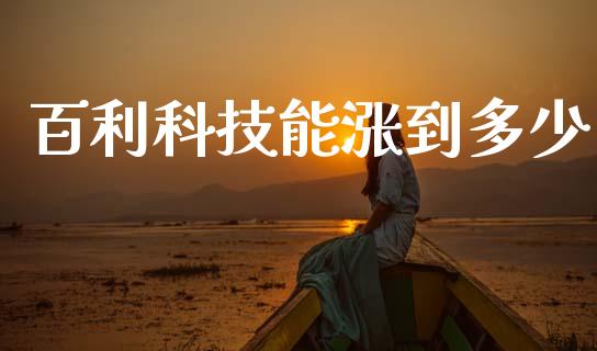 百利科技能涨到多少_https://wap.lcpcjs.com_外汇市场_第1张
