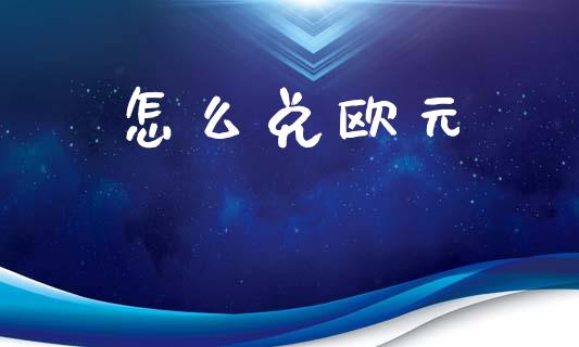 怎么兑欧元_https://wap.lcpcjs.com_美股行情_第1张