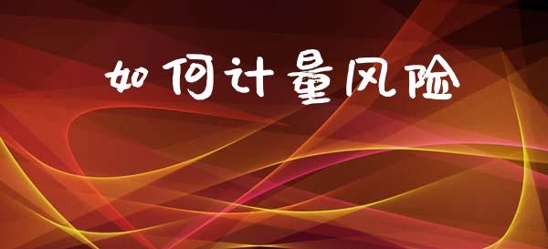 如何计量风险_https://wap.lcpcjs.com_全球经济_第1张