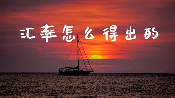 汇率怎么得出的_https://wap.lcpcjs.com_美股行情_第1张