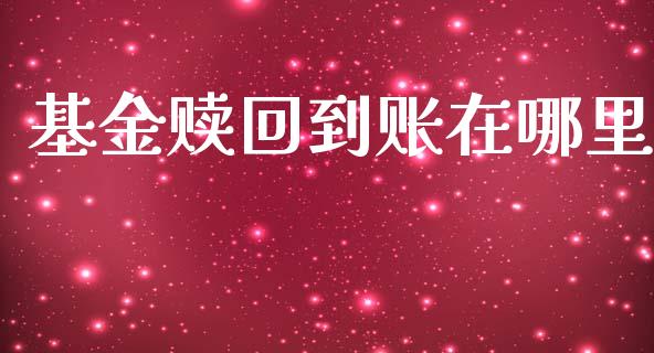基金赎回到账在哪里_https://wap.lcpcjs.com_外汇市场_第1张