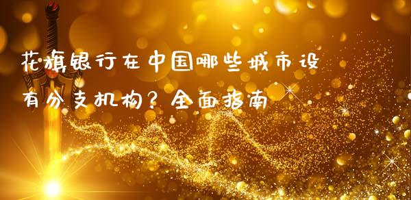 花旗银行在中国哪些城市设有分支机构？全面指南_https://wap.lcpcjs.com_全球经济_第1张
