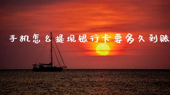 手机怎么提现银行卡要多久到账_https://wap.lcpcjs.com_股港行情_第1张