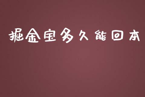 掘金宝多久能回本_https://wap.lcpcjs.com_外汇市场_第1张