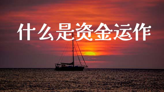 什么是资金运作_https://wap.lcpcjs.com_全球经济_第1张