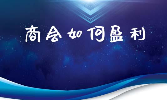 商会如何盈利_https://wap.lcpcjs.com_全球经济_第1张