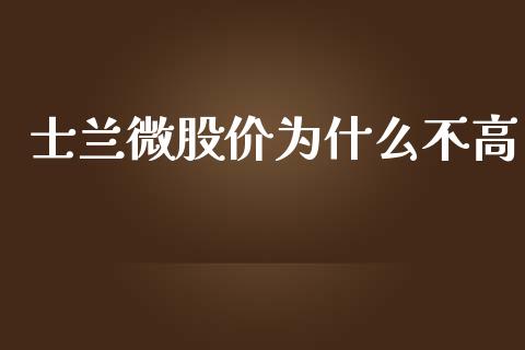 士兰微股价为什么不高_https://wap.lcpcjs.com_外汇市场_第1张