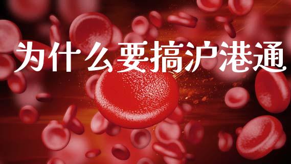 为什么要搞沪港通_https://wap.lcpcjs.com_美股行情_第1张
