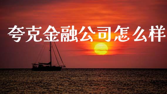 夸克金融公司怎么样_https://wap.lcpcjs.com_全球经济_第1张