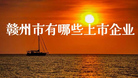 赣州市有哪些上市企业_https://wap.lcpcjs.com_美股行情_第1张