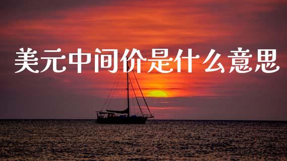 美元中间价是什么意思_https://wap.lcpcjs.com_外汇市场_第1张