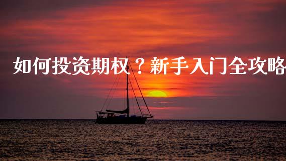 如何投资期权?新手入门全攻略_全球经济_第1张_全球经济_美股行情_外汇市场_股港行情 如何投资期权?新手入门全攻略_https://wap.lcpcjs.com_全球经济_第1张