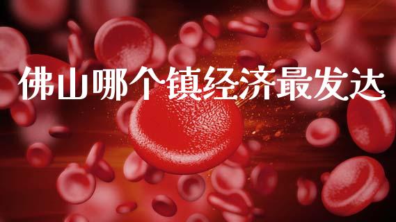 佛山哪个镇经济最发达_https://wap.lcpcjs.com_美股行情_第1张