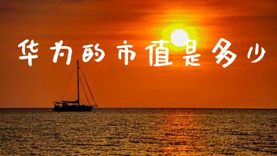 华为的市值是多少_https://wap.lcpcjs.com_外汇市场_第1张