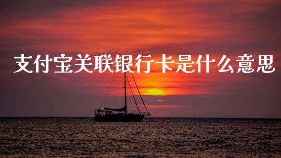 支付宝关联银行卡是什么意思_https://wap.lcpcjs.com_美股行情_第1张