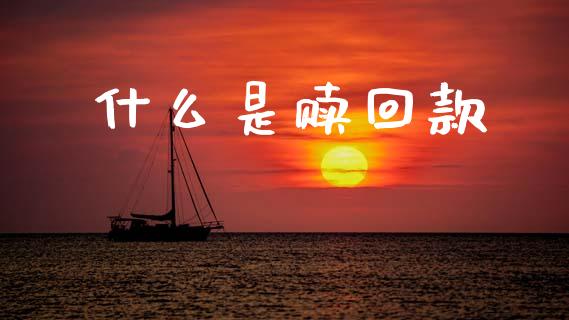 什么是赎回款_https://wap.lcpcjs.com_股港行情_第1张
