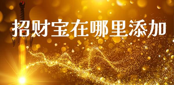 招财宝在哪里添加_https://wap.lcpcjs.com_美股行情_第1张