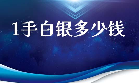 1手白银多少钱_https://wap.lcpcjs.com_美股行情_第1张
