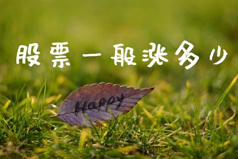 股票一般涨多少_https://wap.lcpcjs.com_股港行情_第1张