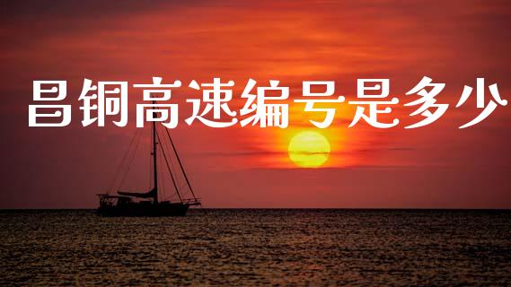 昌铜高速编号是多少_https://wap.lcpcjs.com_外汇市场_第1张