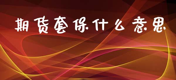 期货套保什么意思_https://wap.lcpcjs.com_股港行情_第1张