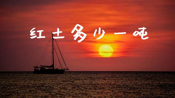 红土多少一吨_https://wap.lcpcjs.com_美股行情_第1张