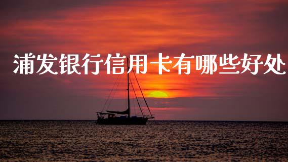 浦发银行信用卡有哪些好处_https://wap.lcpcjs.com_美股行情_第1张