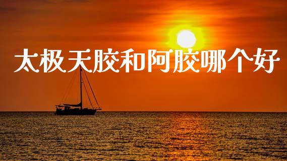 太极天胶和阿胶哪个好_https://wap.lcpcjs.com_全球经济_第1张