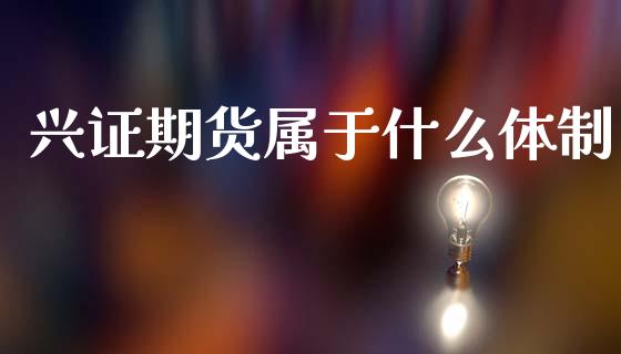 兴证期货属于什么体制_https://wap.lcpcjs.com_外汇市场_第1张