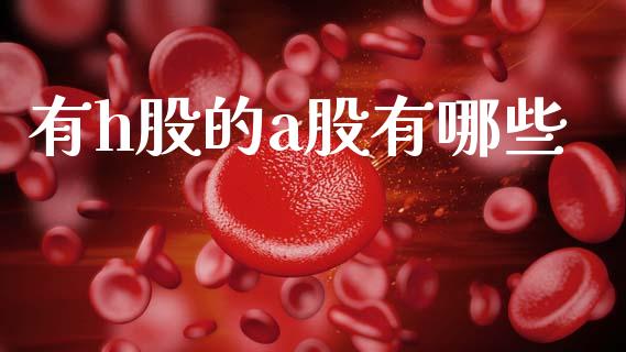有h股的a股有哪些_https://wap.lcpcjs.com_外汇市场_第1张