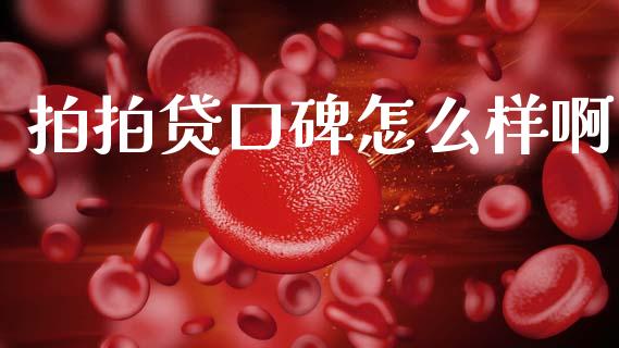 拍拍贷口碑怎么样啊_https://wap.lcpcjs.com_全球经济_第1张