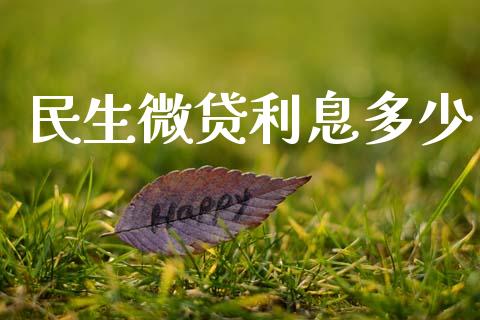 民生微贷利息多少_https://wap.lcpcjs.com_美股行情_第1张