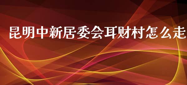 昆明中新居委会耳财村怎么走_https://wap.lcpcjs.com_股港行情_第1张