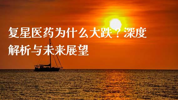 复星医药为什么大跌？深度解析与未来展望_https://wap.lcpcjs.com_全球经济_第1张