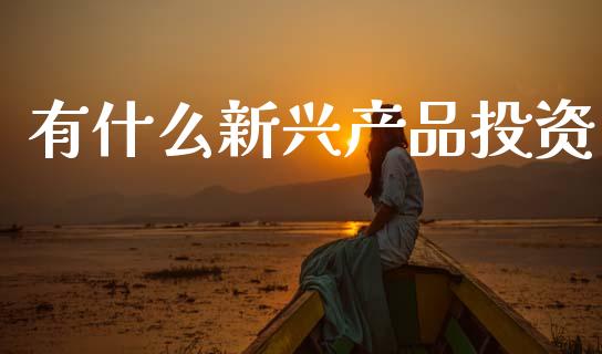 有什么新兴产品投资_https://wap.lcpcjs.com_股港行情_第1张