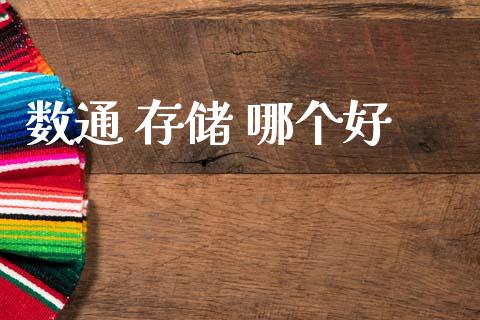数通 存储 哪个好_https://wap.lcpcjs.com_全球经济_第1张