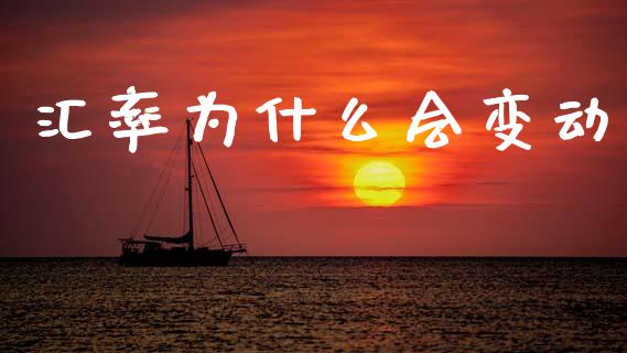 汇率为什么会变动_https://wap.lcpcjs.com_全球经济_第1张