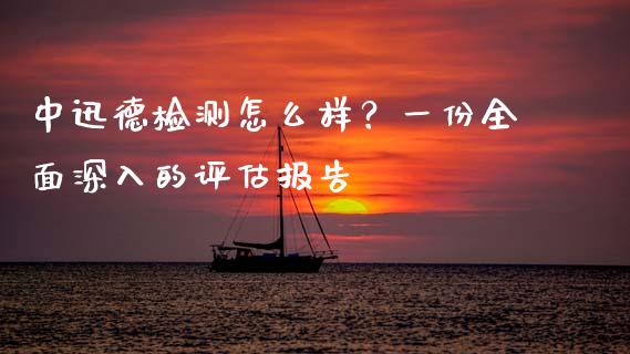 中迅德检测怎么样？一份全面深入的评估报告_https://wap.lcpcjs.com_全球经济_第1张