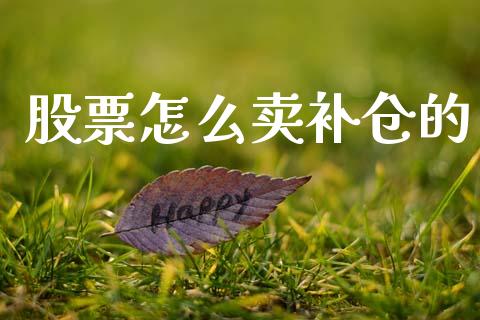 股票怎么卖补仓的_https://wap.lcpcjs.com_外汇市场_第1张